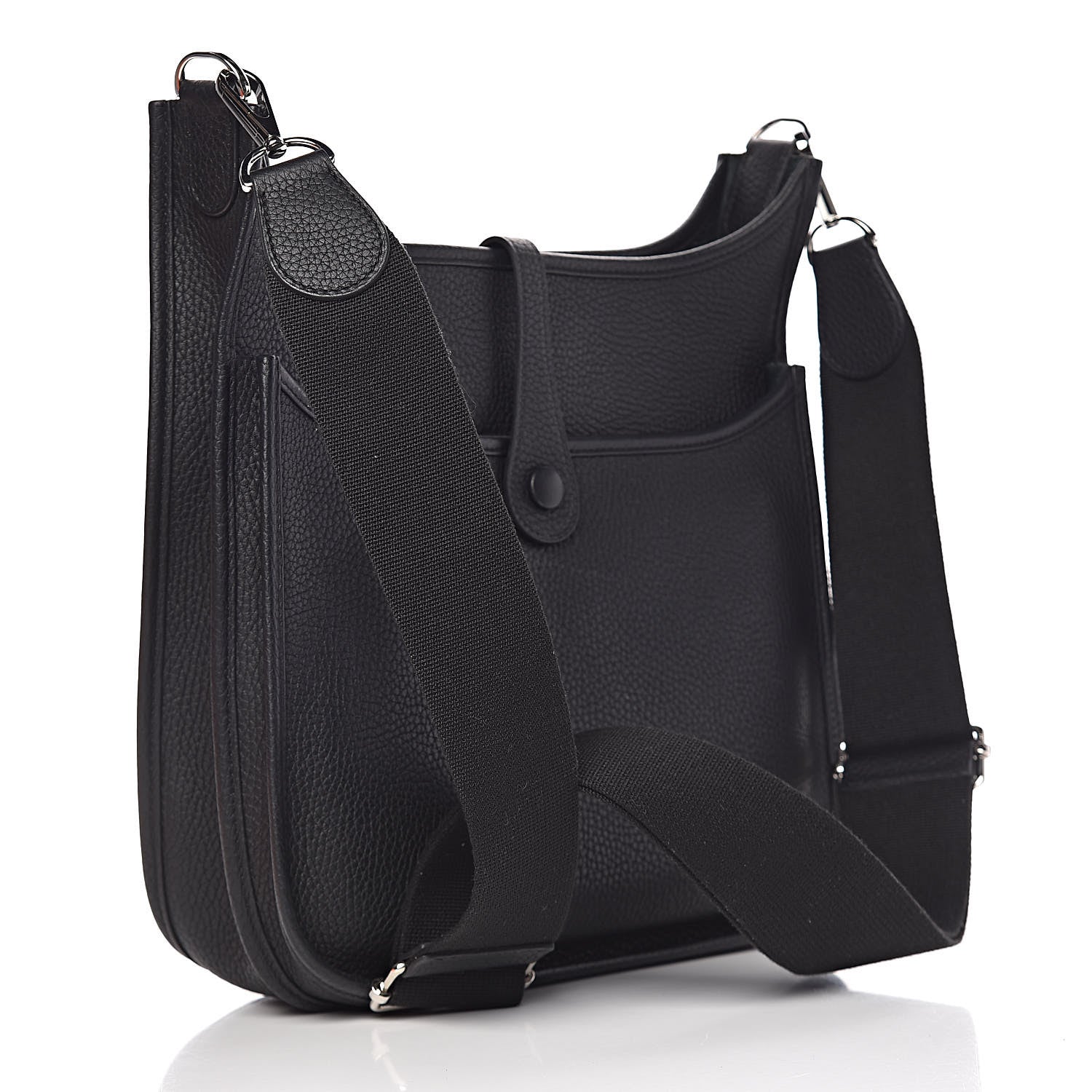 Hermes Taurillon Clemence Evelyne III PM Black 3 of 14