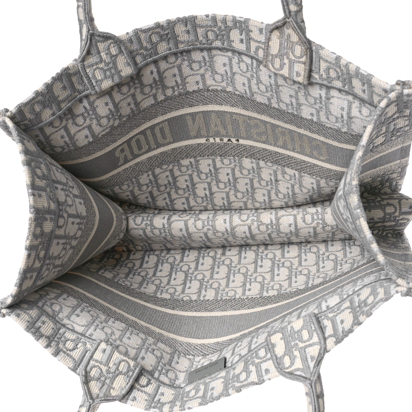 Oblique Medium Book Tote Grey