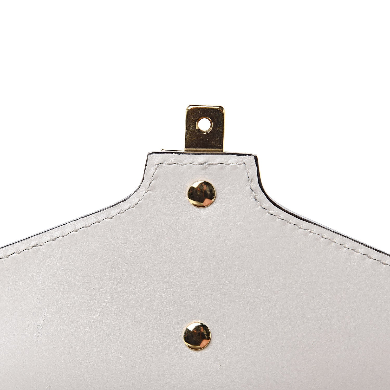 Gucci Calfskin Mini Sylvie Chain Shoulder Bag White 10 of 15