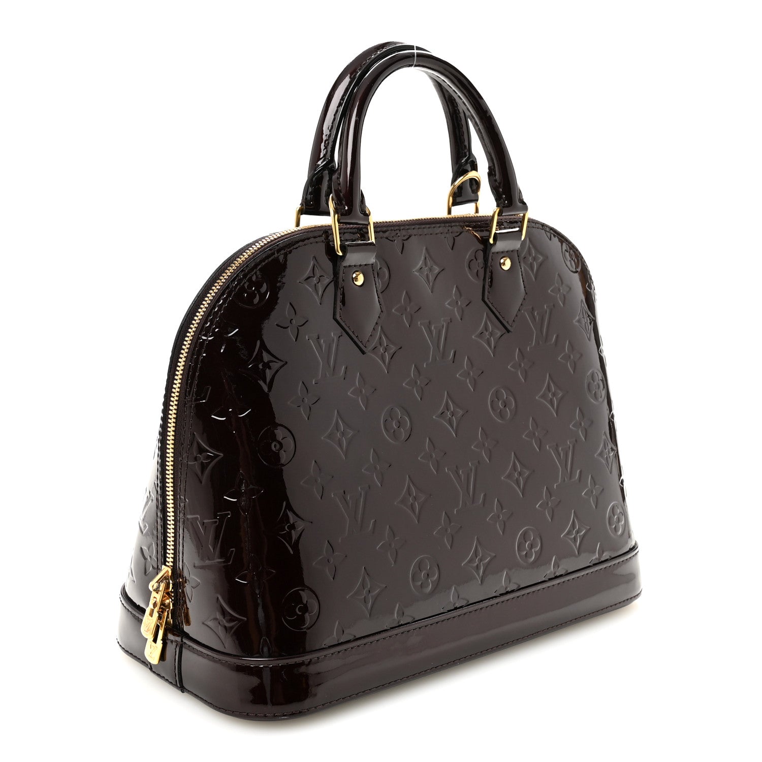 Louis Vuitton Vernis Alma PM Amarante 3 of 9