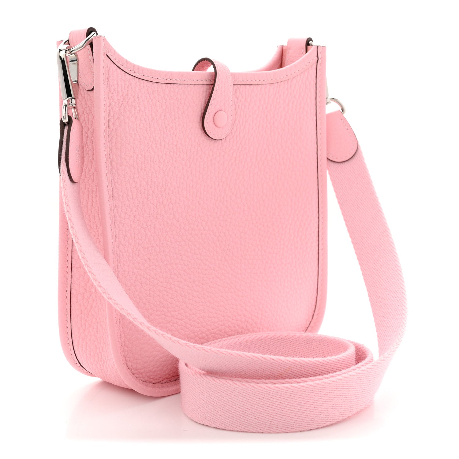 Hermes Taurillon Clemence Evelyne TPM Rose Sakura 3 of 11