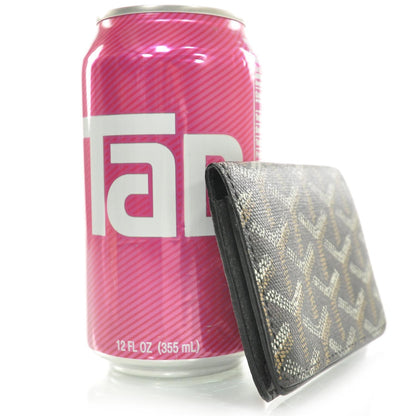Goyard Goyardine Saint Marc Folding Card Case Black 3 of 7