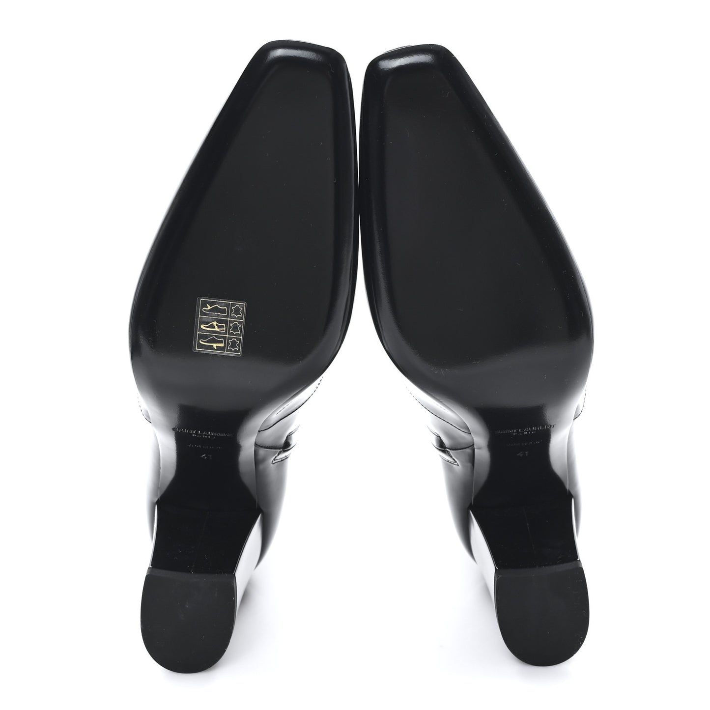 Vitello Marilyn Betty 70 Ankle Zip Boots 41 Black