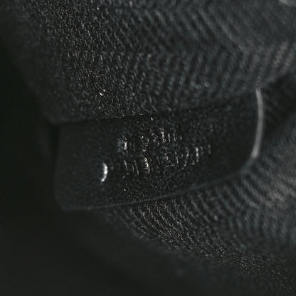 Loewe Calfskin Embossed Repeat T Pouch Black 7 of 10