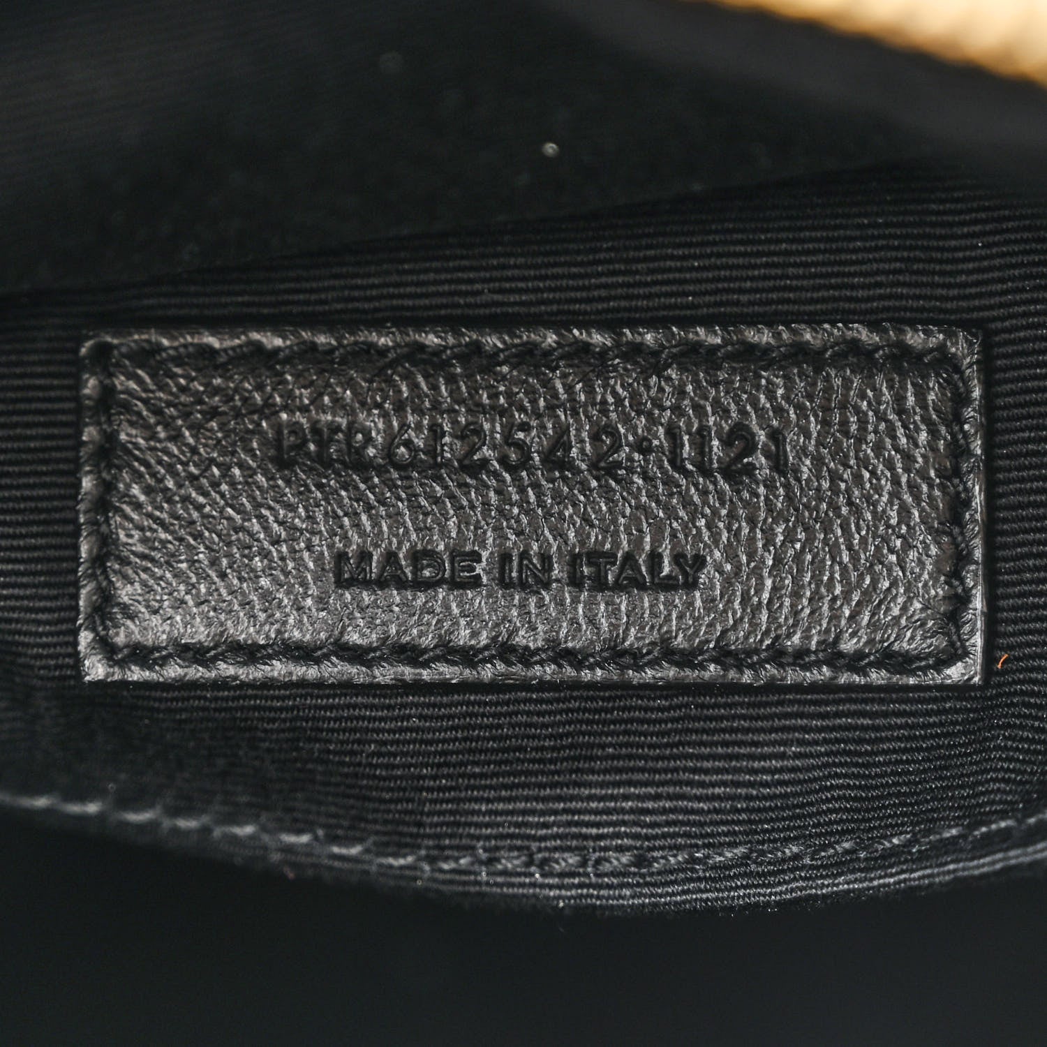 Saint Laurent Raffia Canvas Monogram Lou Camera Bag Beige Black 7 of 11