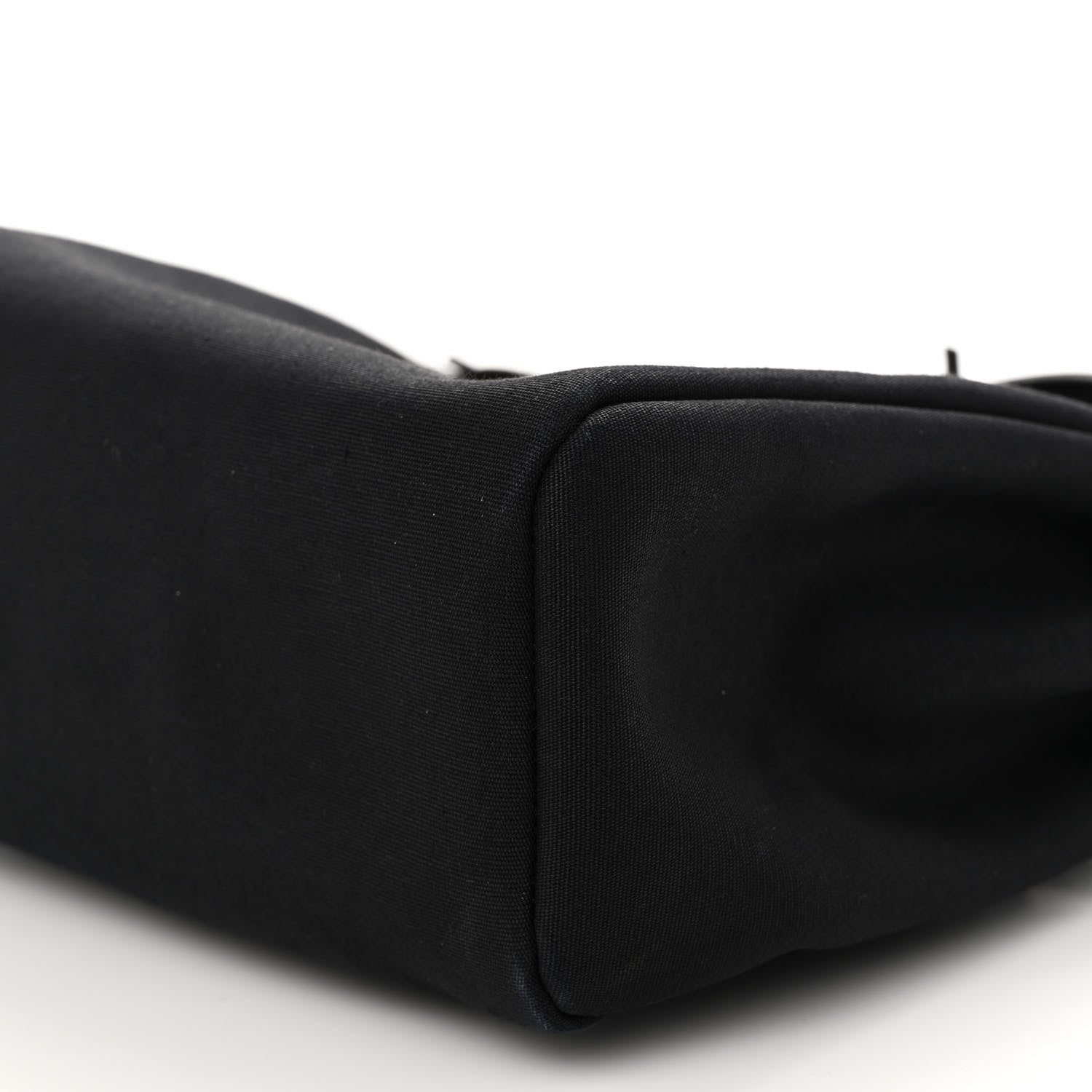 Hermes Toile Vache Calfskin Herbag 30 PM Backpack Black 11 of 11