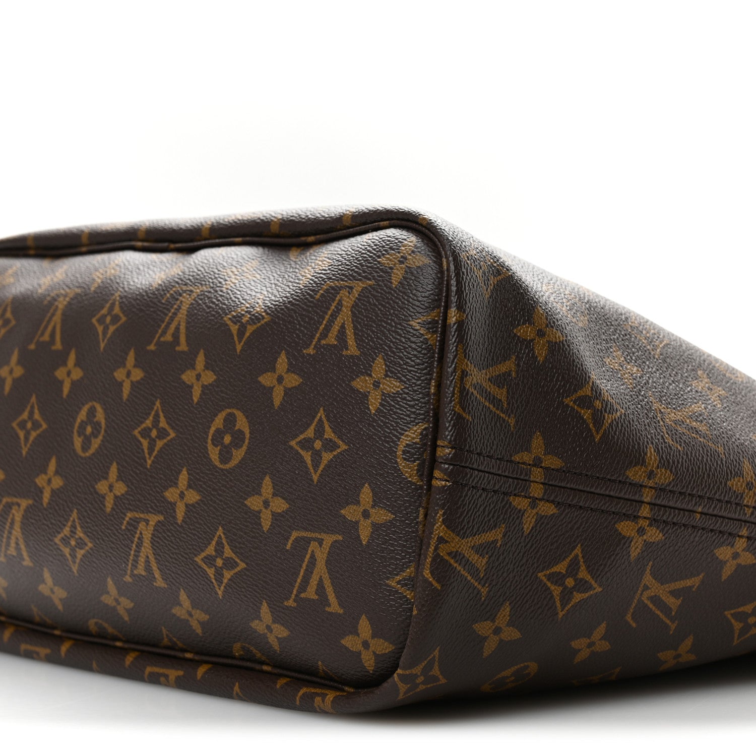 Louis Vuitton Monogram Inside Out Neverfull Bandouliere MM Rouge Sari 9 of 9
