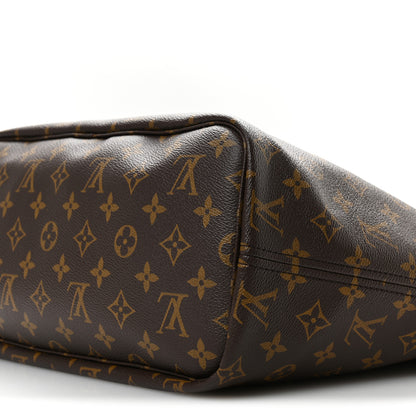 Louis Vuitton Monogram Inside Out Neverfull Bandouliere MM Rouge Sari 9 of 9