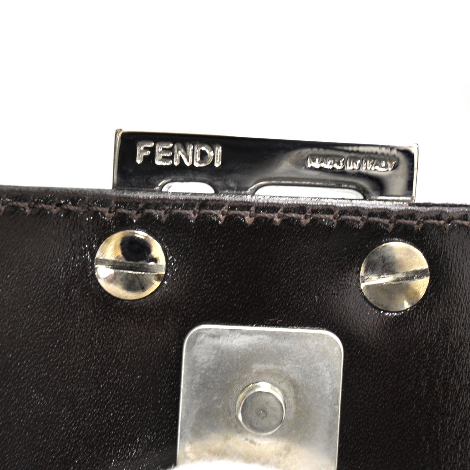 Fendi Zucca Hobo Tobacco 10 of 10