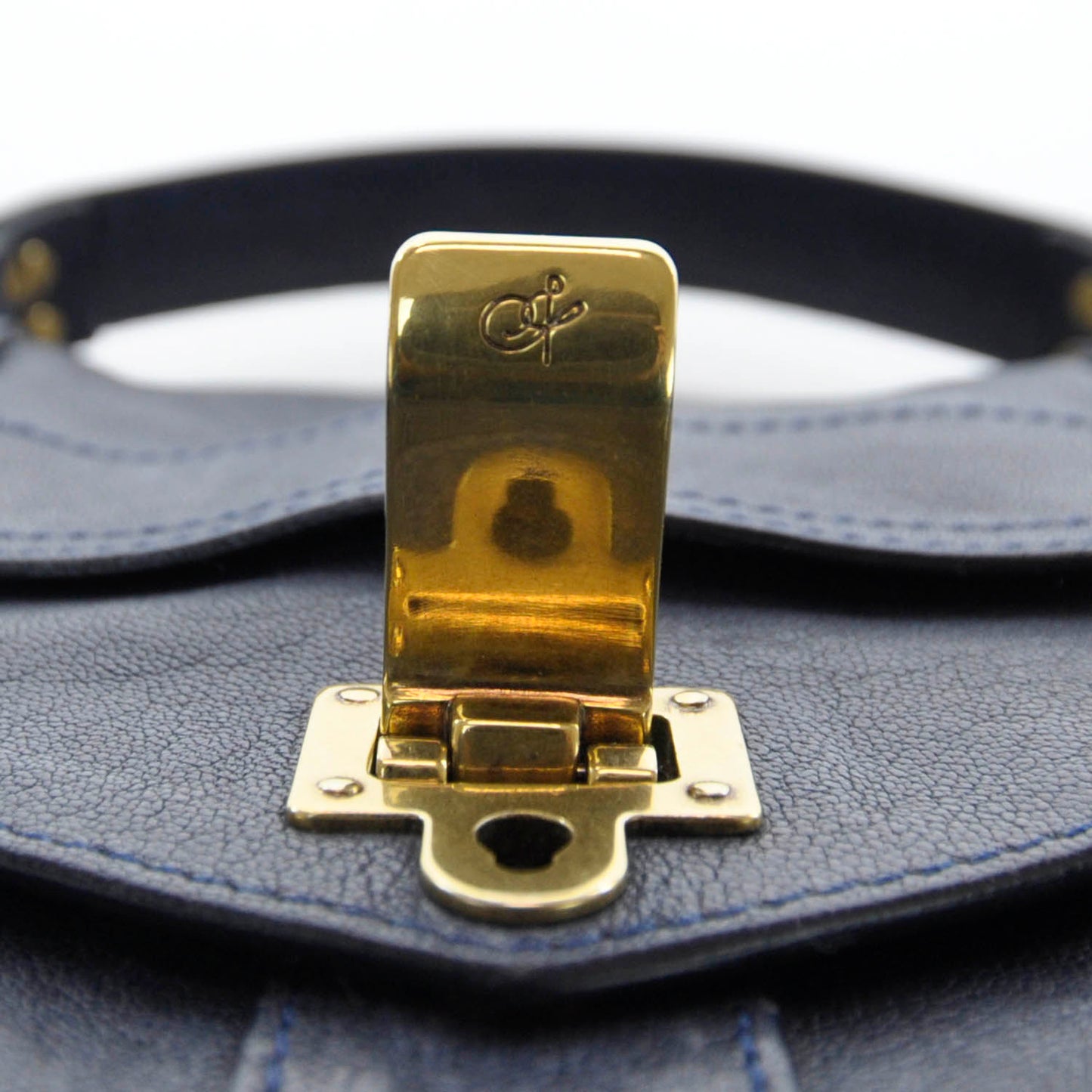 Lambskin PS1 Medium Satchel Midnight