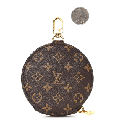 Louis Vuitton Monogram Multi Pochette Accessories Round Coin Purse 2 of 5