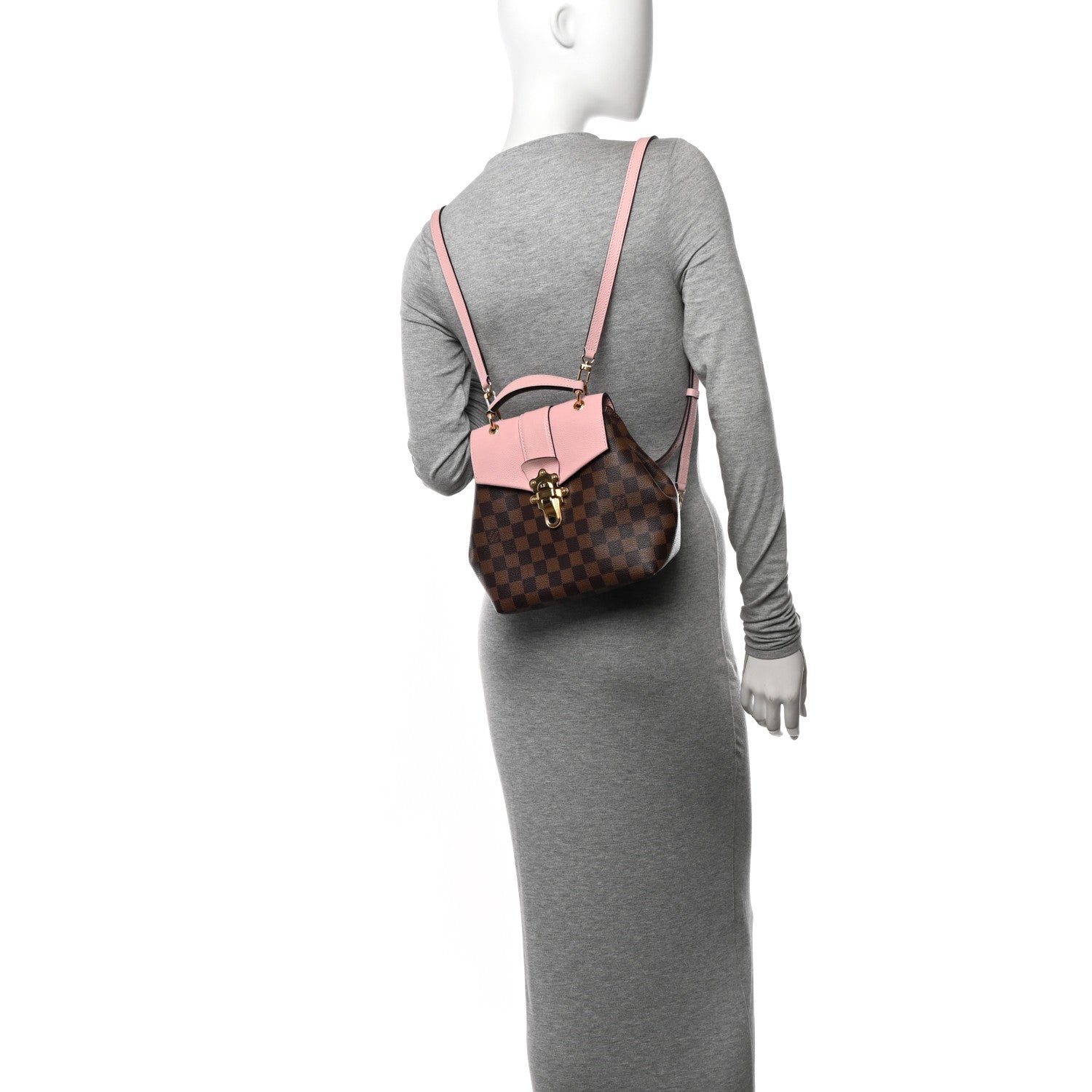 Louis Vuitton Damier Ebene Clapton Backpack Magnolia 2 of 10