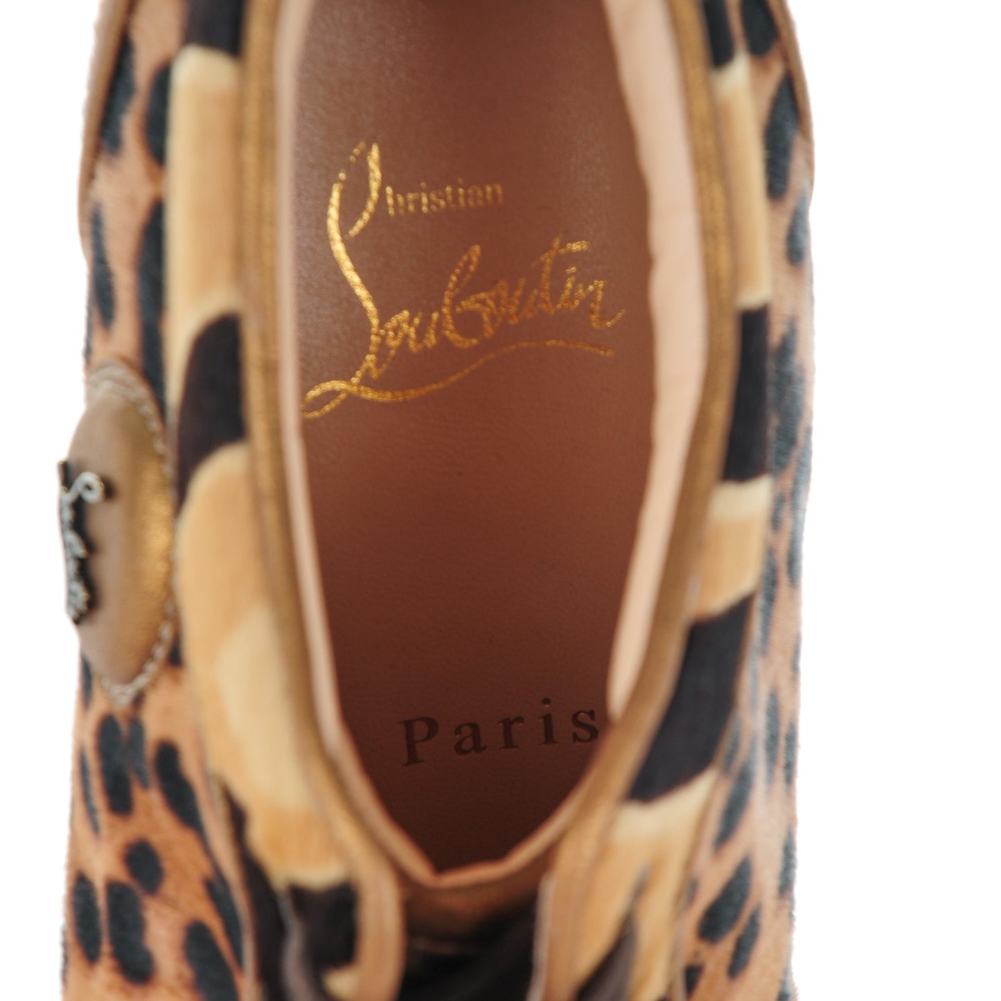 Pony Hair Leopard Venus Orlato 140 Booties 41