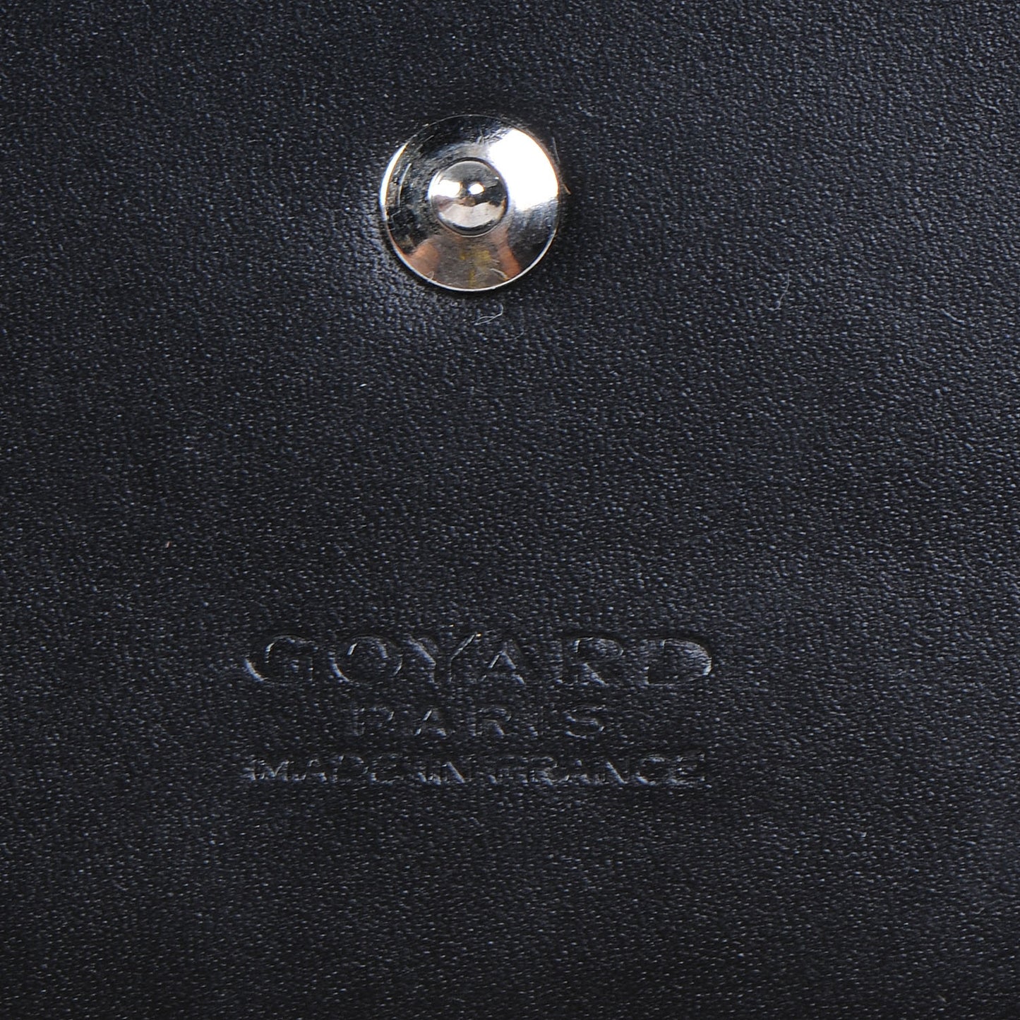 Goyardine Varenne Long Wallet Black