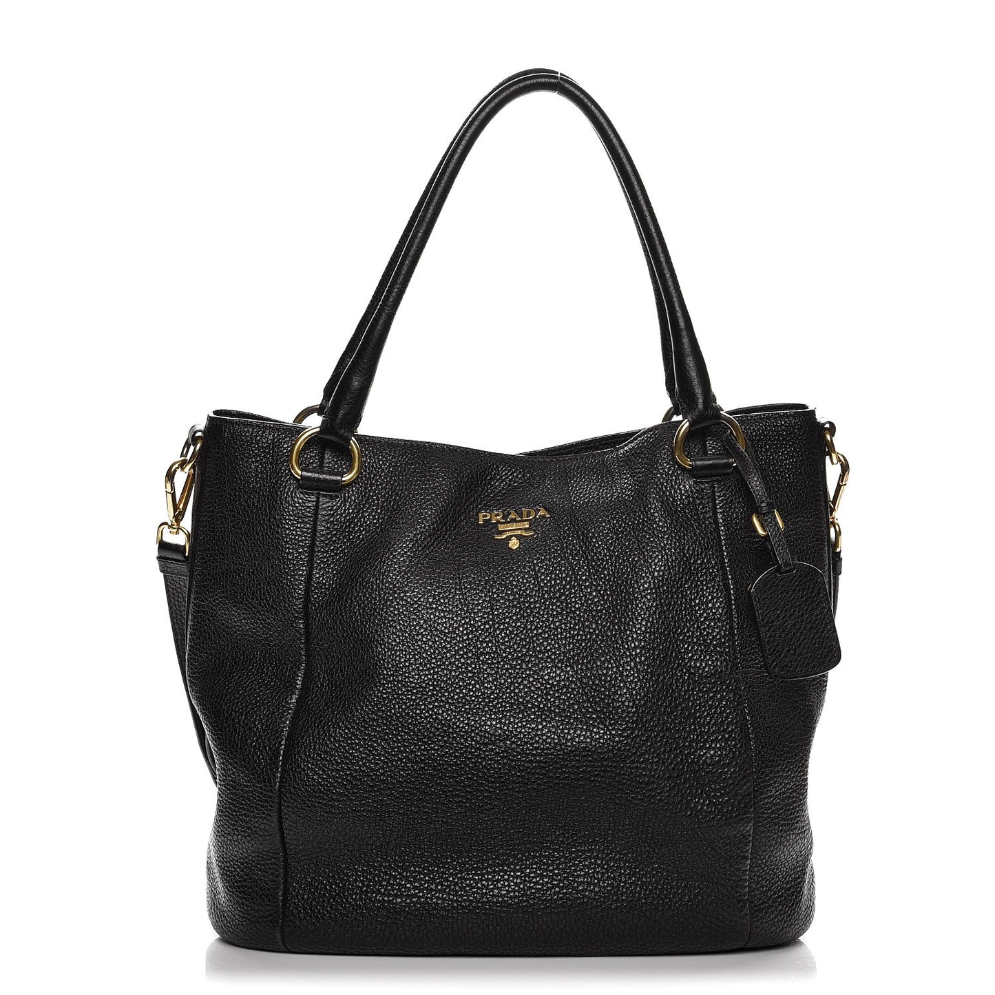Deerskin Shoulder Bag Black