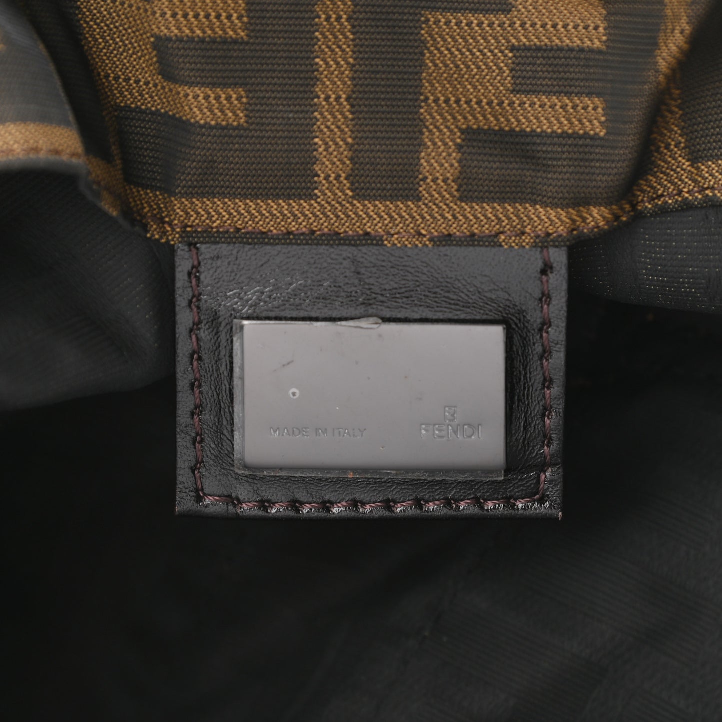 Zucca Drawstring Flap Backpack Tobacco