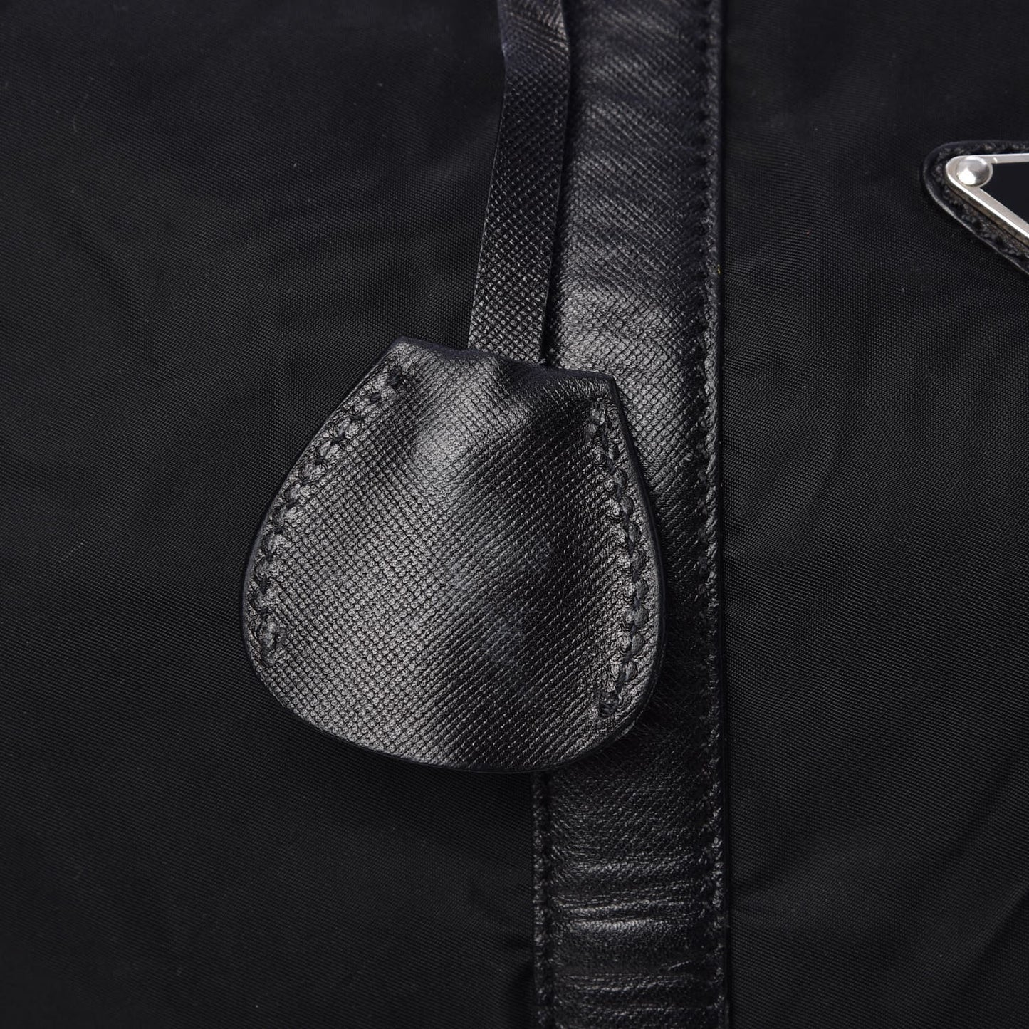 Tessuto Nylon Saffiano Weekender Black