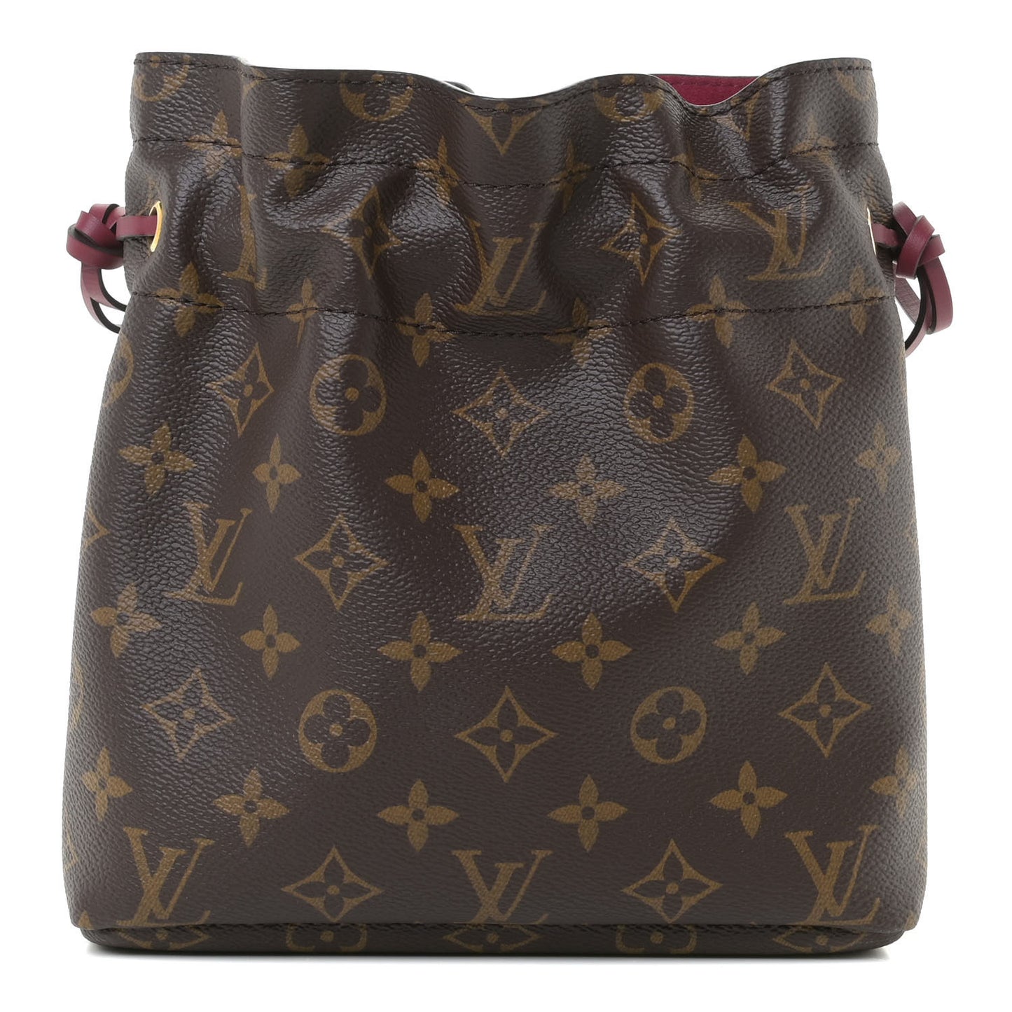 Monogram Pouch Noe Fuchsia