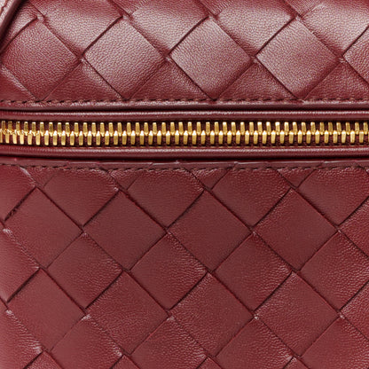Bottega Veneta Nappa Intrecciato Bang Bang Vanity Case Cherry 8 of 10