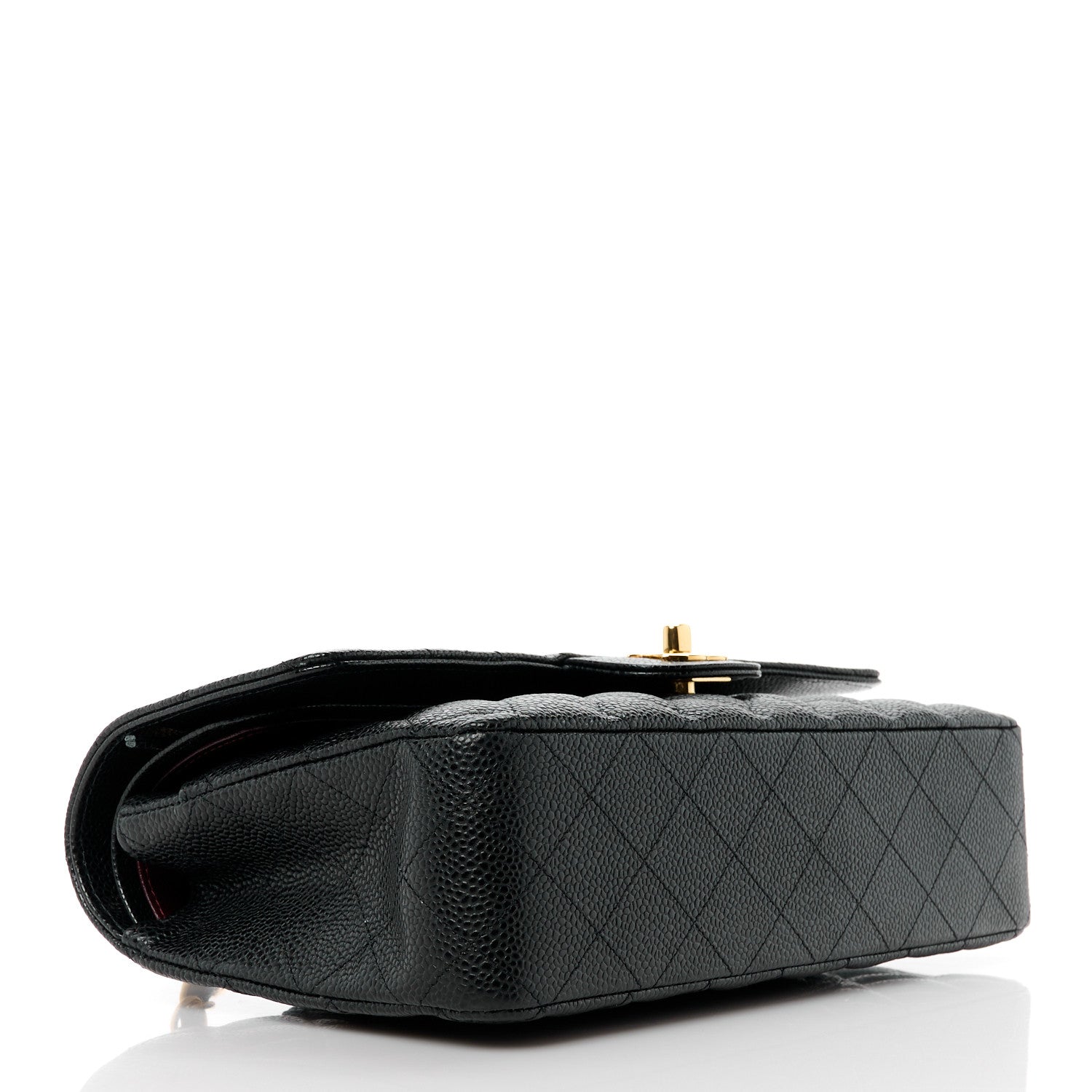 Chanel Caviar Quilted Medium Double Flap Black 4 of 11