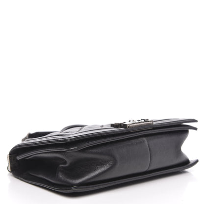 Chanel Calfskin Double Stitch Medium Boy Flap Black 4 of 16