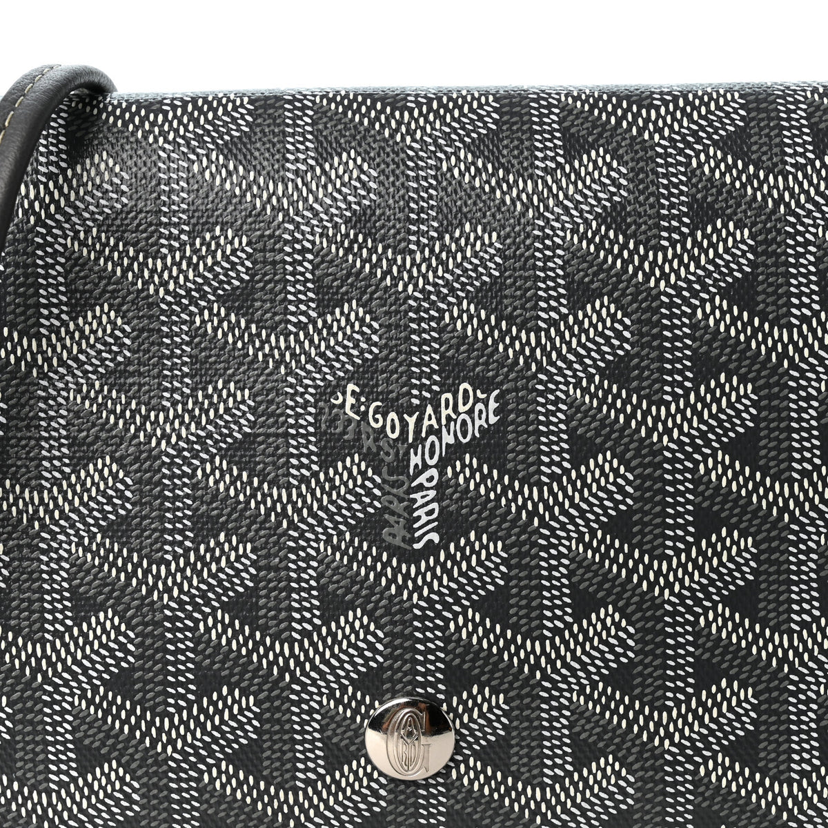 Goyard Goyardine Plumet Wallet Clutch Grey 7 of 10