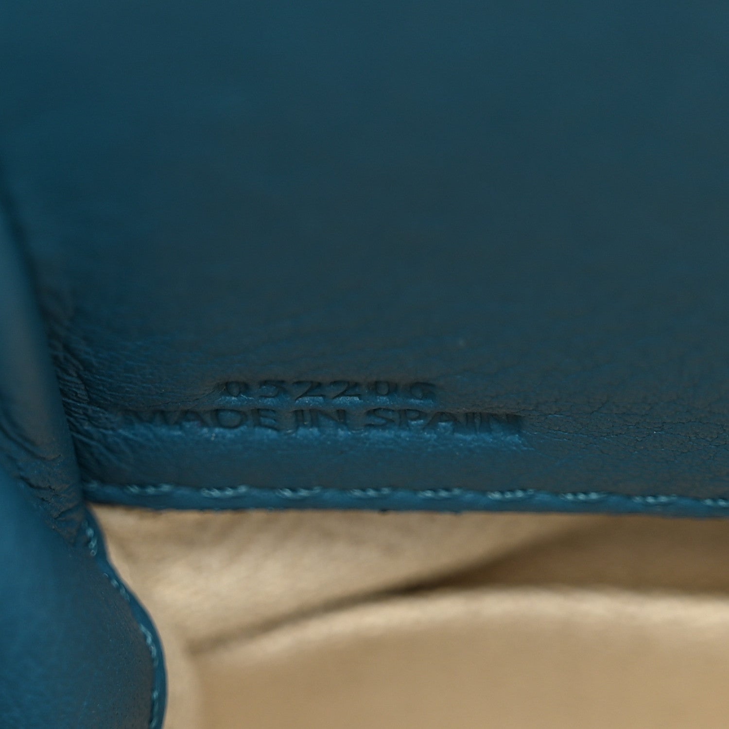 Loewe Calfskin Mini Hammock Shoulder Bag Dark Blue 7 of 10