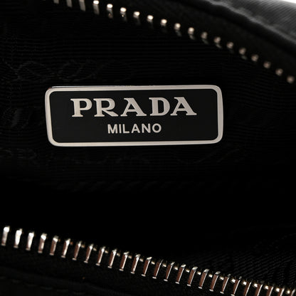 Prada Tessuto Nylon Saffiano Mini Re-Edition 2005 Bag Black 6 of 10