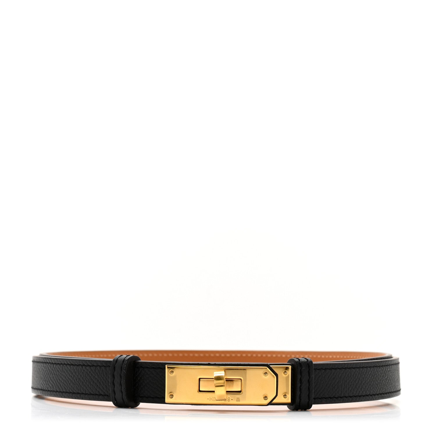 Hermes Epsom Kelly Belt Black 1 of 3