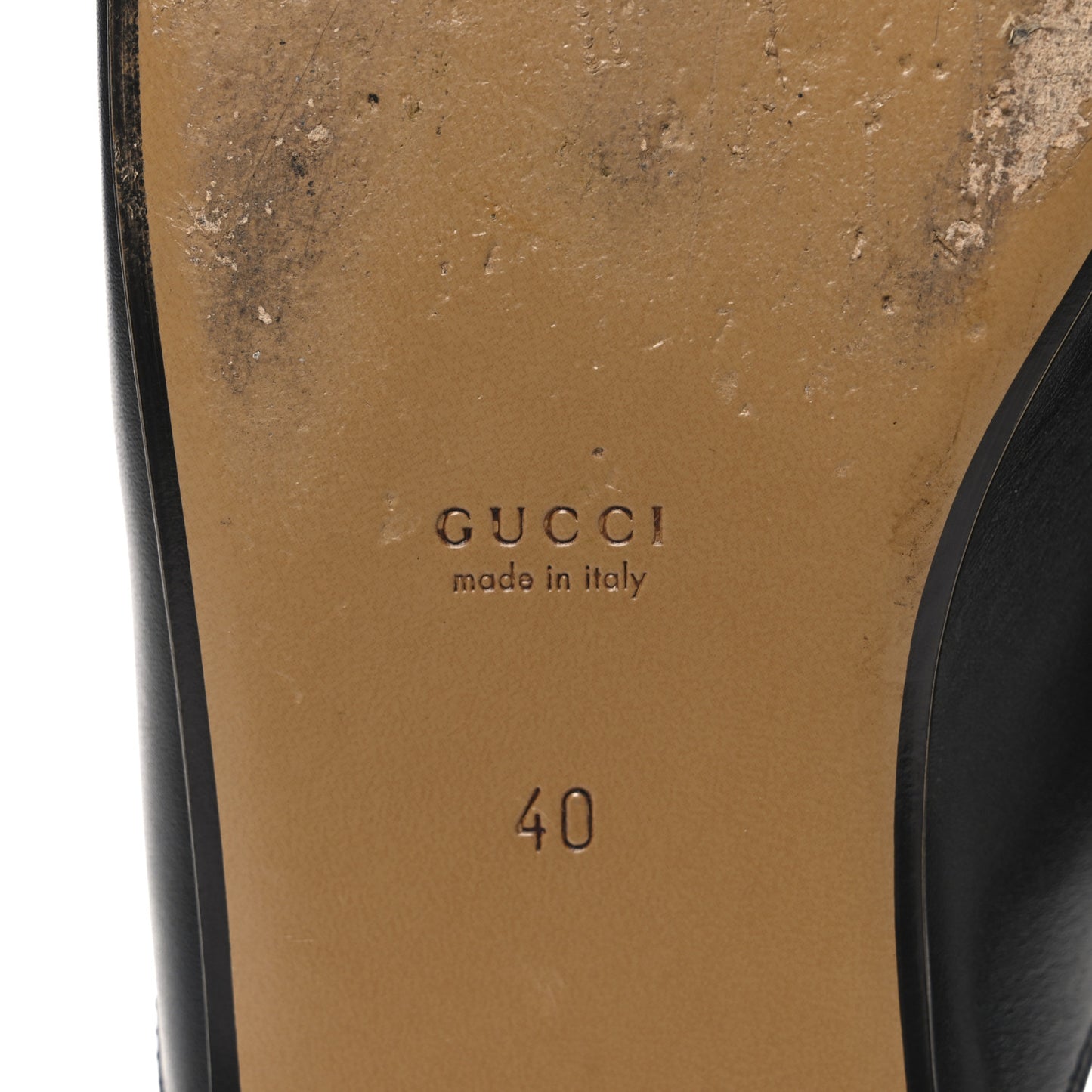 Calfskin Womens Princetown Slippers 40 Black