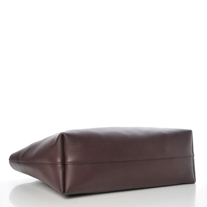 Saint Laurent Calfskin Large Shopping Tote Bordeaux 5 of 9