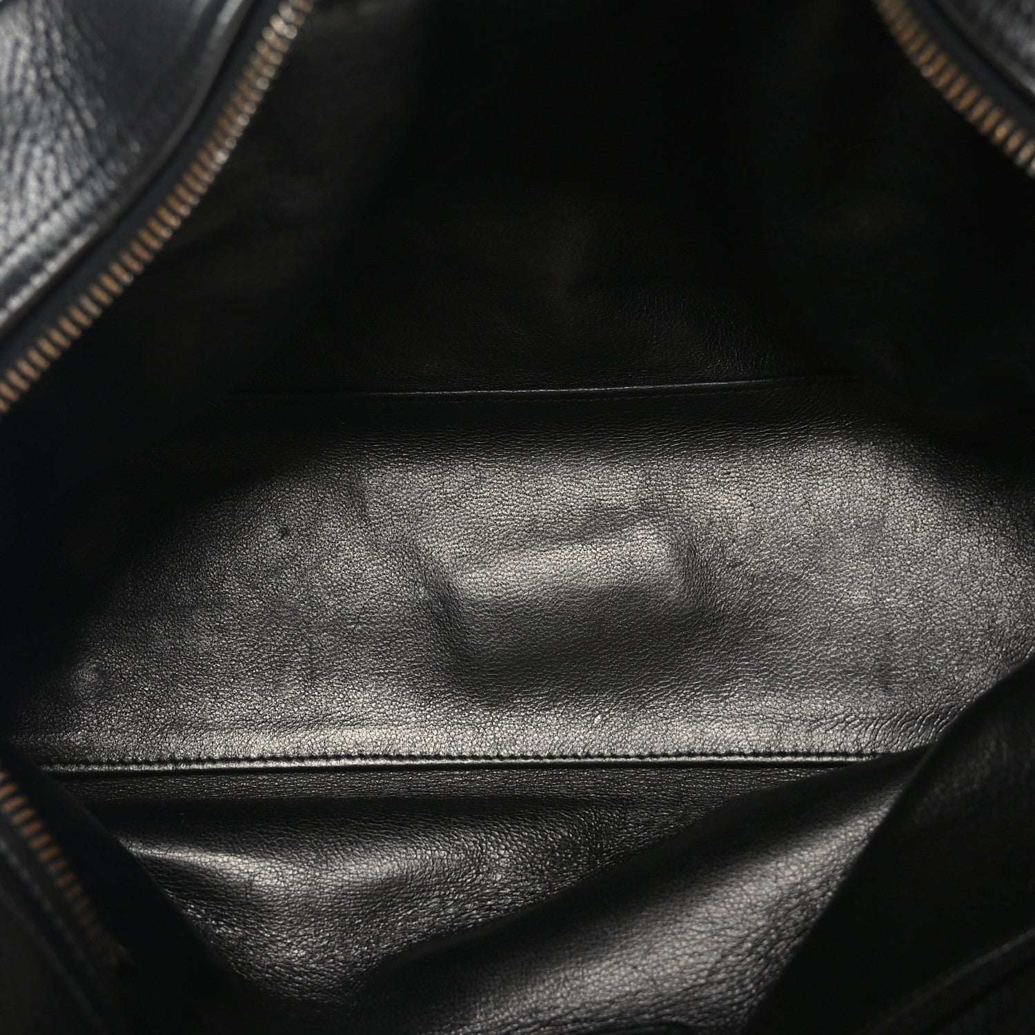 Chanel Caviar Patent Quilted Bowler Black 5 of 9