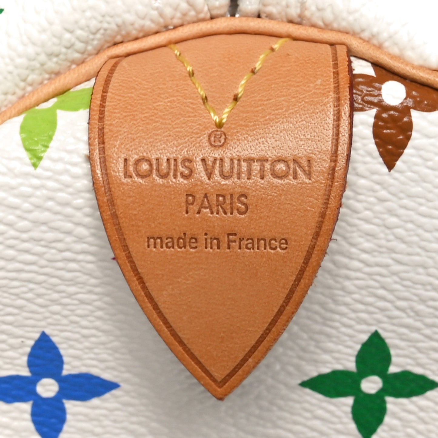 Monogram Multicolor Speedy 30 White