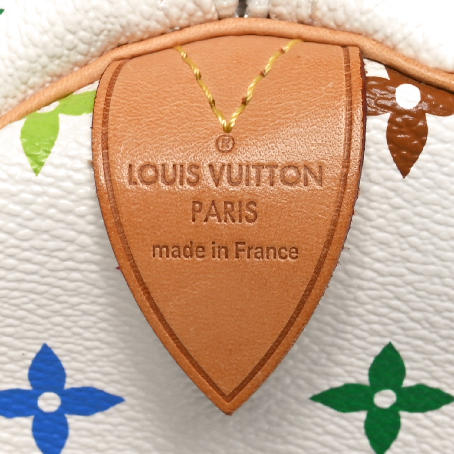 Louis Vuitton Monogram Multicolor Speedy 30 White 6 of 9