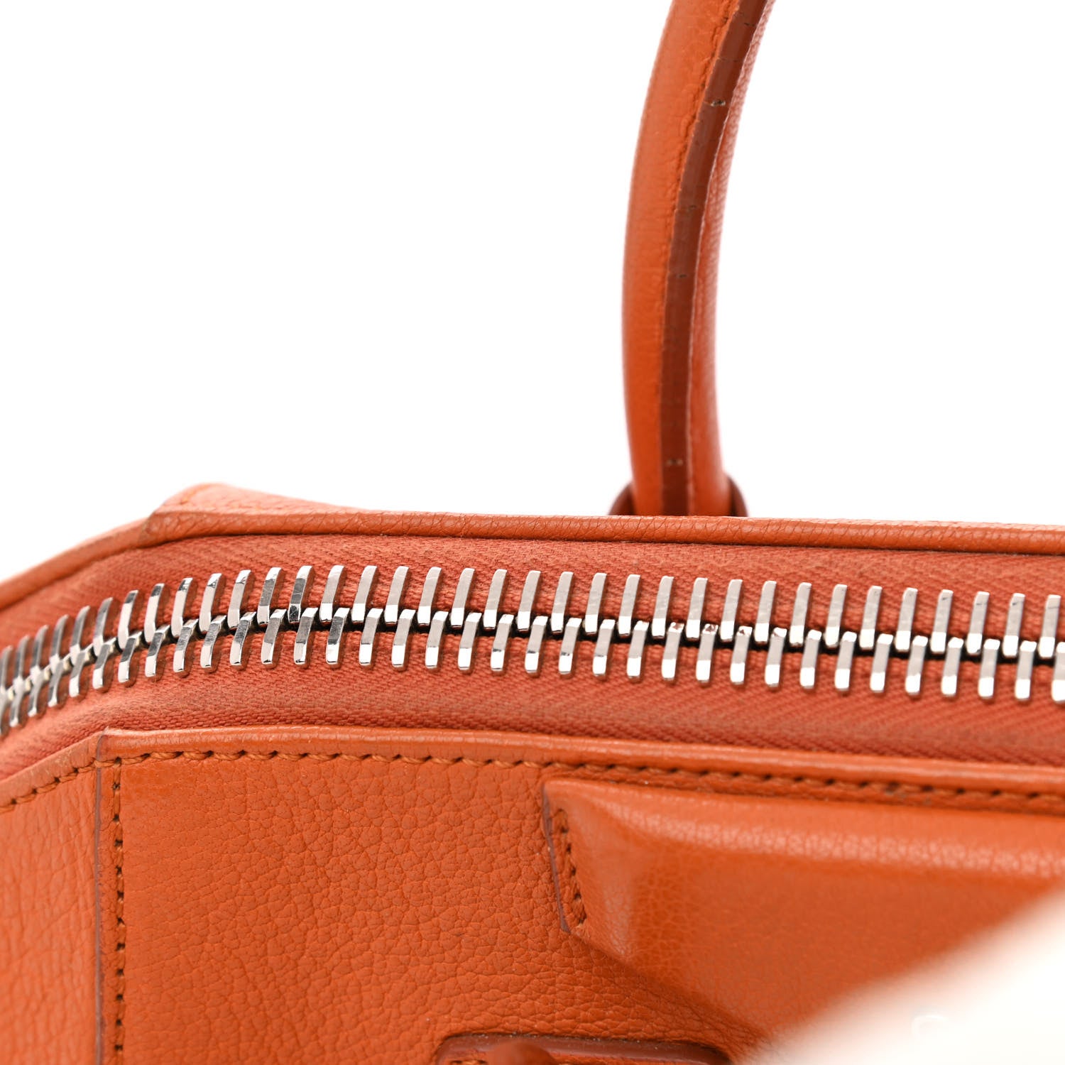 Givenchy Sugar Goatskin Small Antigona Orange 16 of 19