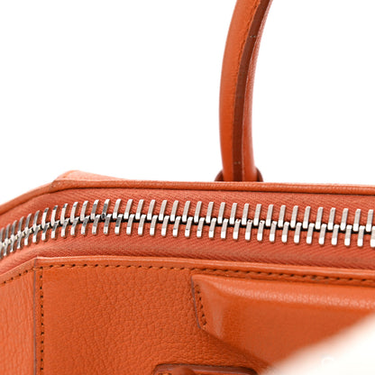 Givenchy Sugar Goatskin Small Antigona Orange 16 of 19
