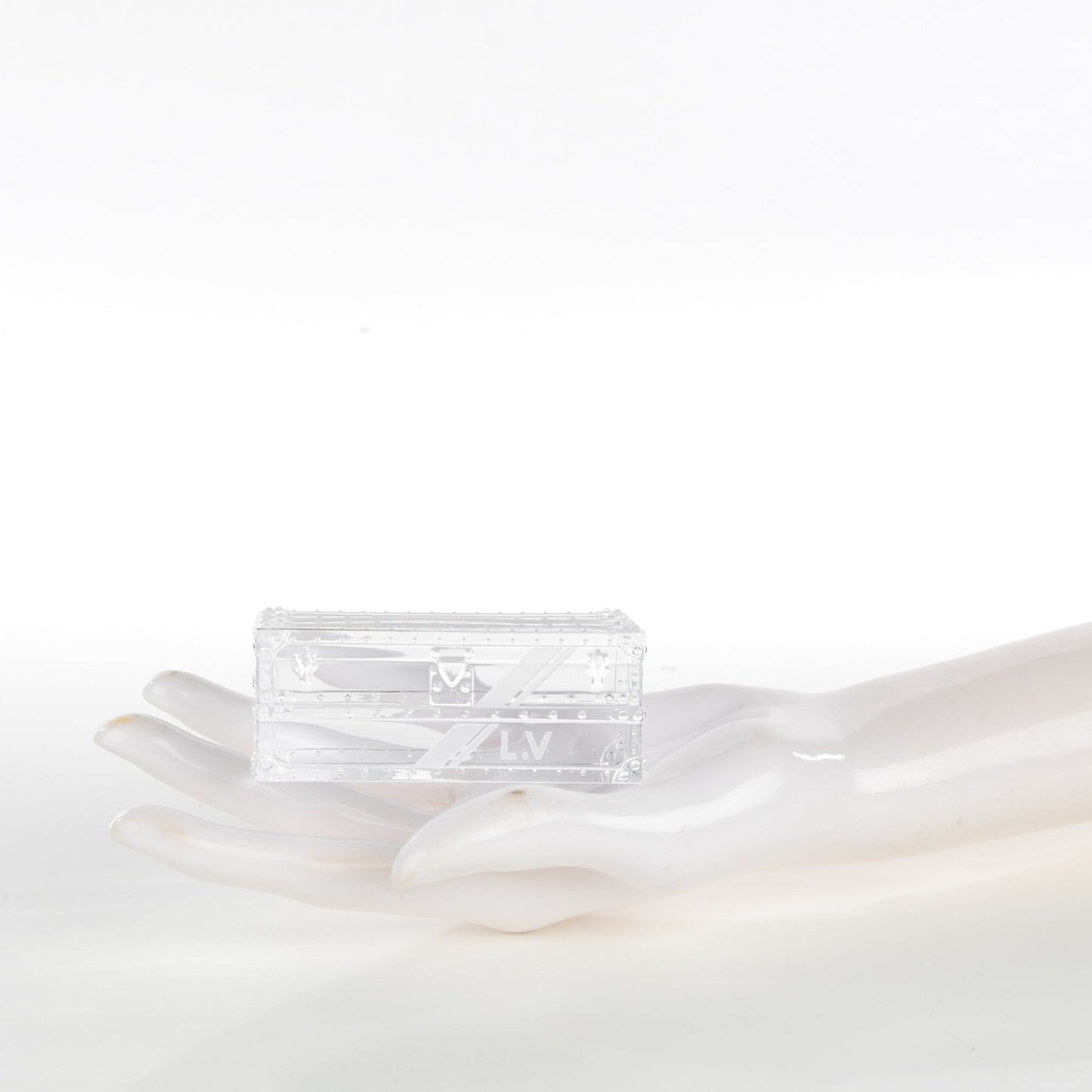Crystal Trunk Paperweight