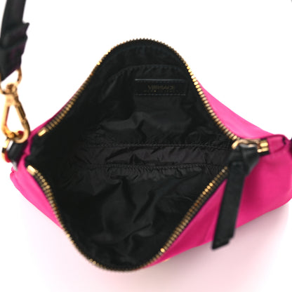 Versace Nylon Medusa Pochette Flamingo Black 5 of 8