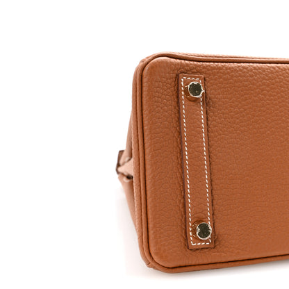 Hermes Togo Birkin 25 Gold 9 of 11
