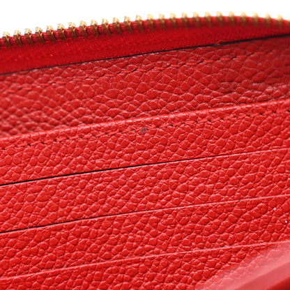 Louis Vuitton Empreinte Zippy Wallet Cherry 8 of 12