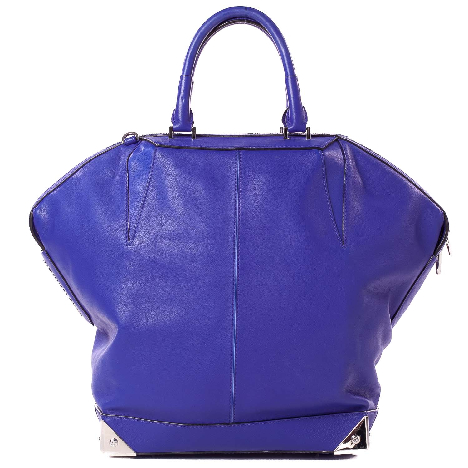Alexander Wang Leather Large Emilie Azure 1 of 9