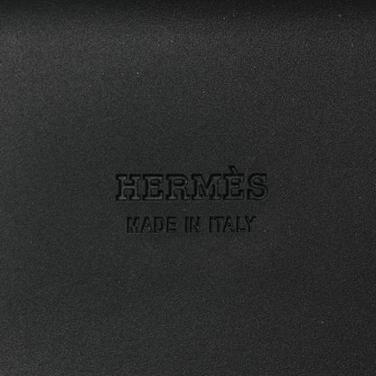 Hermes Calfskin Womens Icone Loafers 40 Black 8 of 13