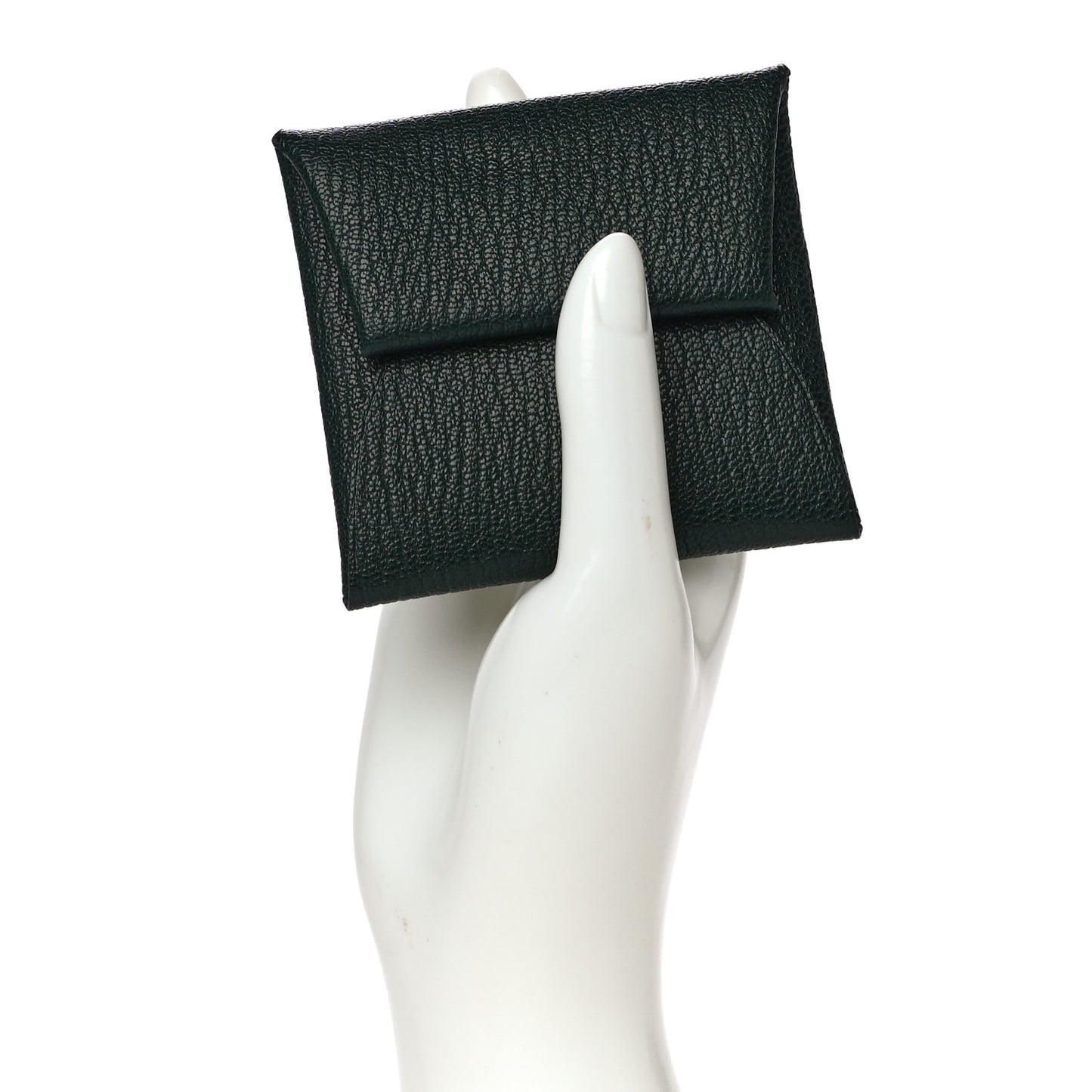 Chevre Mysore Bastia Coin Purse Vert Titien