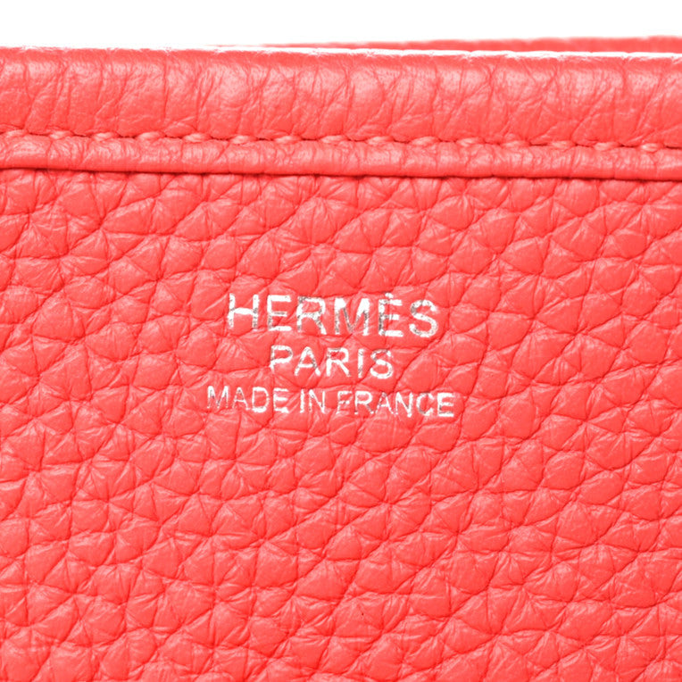 Hermes Taurillon Clemence Evelyne III PM Rose Jaipur 6 of 10