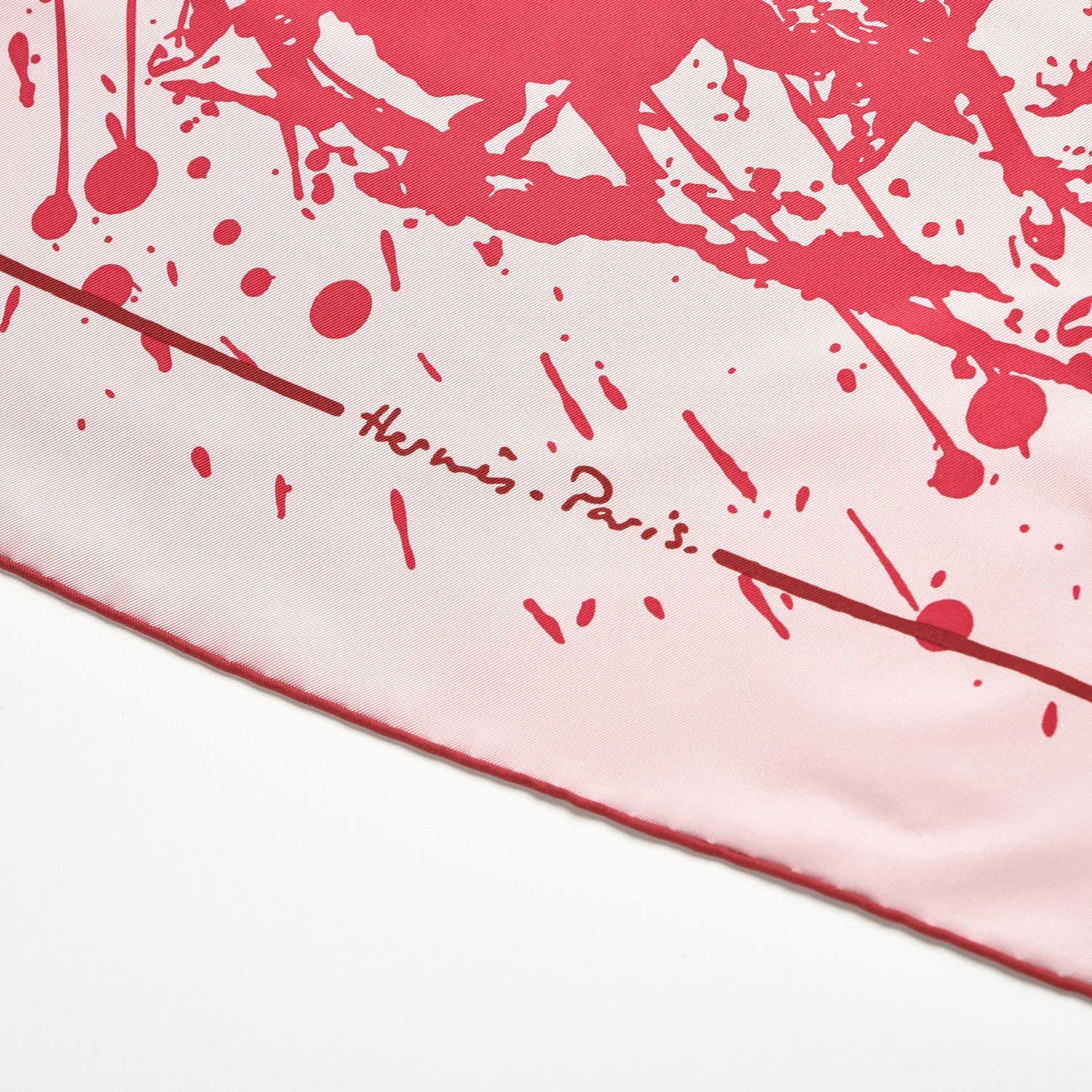 Hermes Silk Cheval Surprise Remix Scarf 90 Rose Pale Viex Rose Framboise 3 of 7
