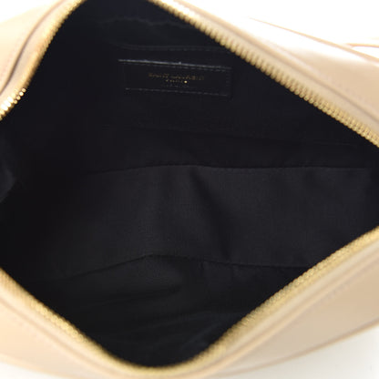 Saint Laurent Calfskin Matelasse Monogram Lou Camera Bag Nude Powder 5 of 9