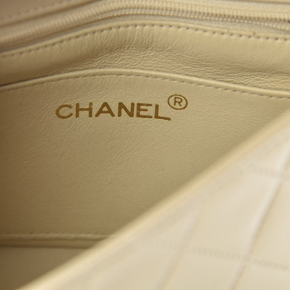 Chanel Lambskin Quilted Mini Square Flap Beige 6 of 19