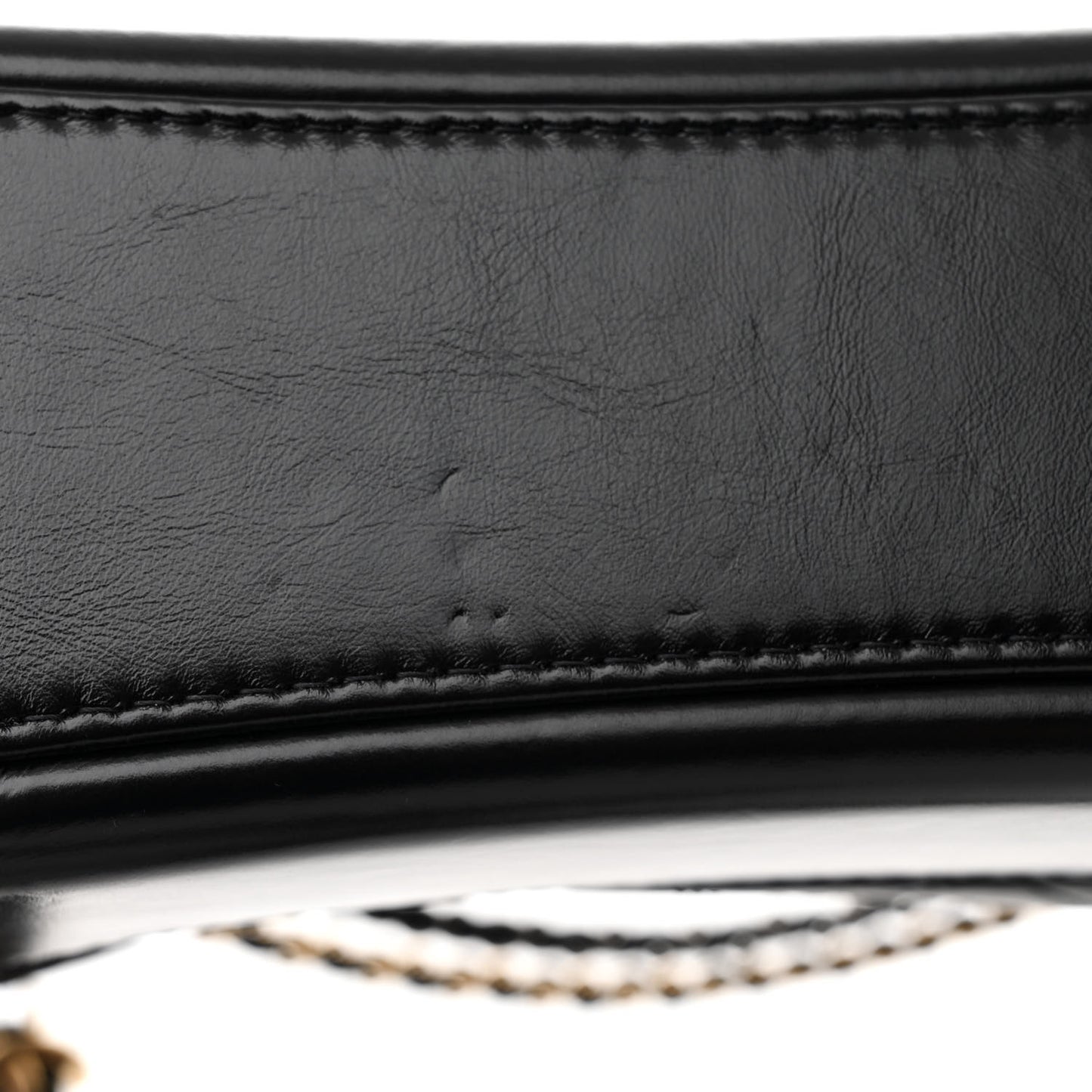 Aged Calfskin Quilted New Medium Gabrielle Hobo Black