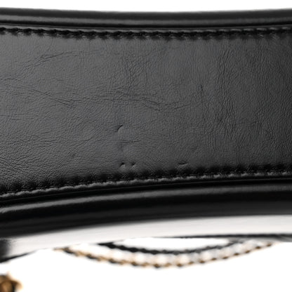 Chanel Aged Calfskin Quilted New Medium Gabrielle Hobo Black 14 of 16
