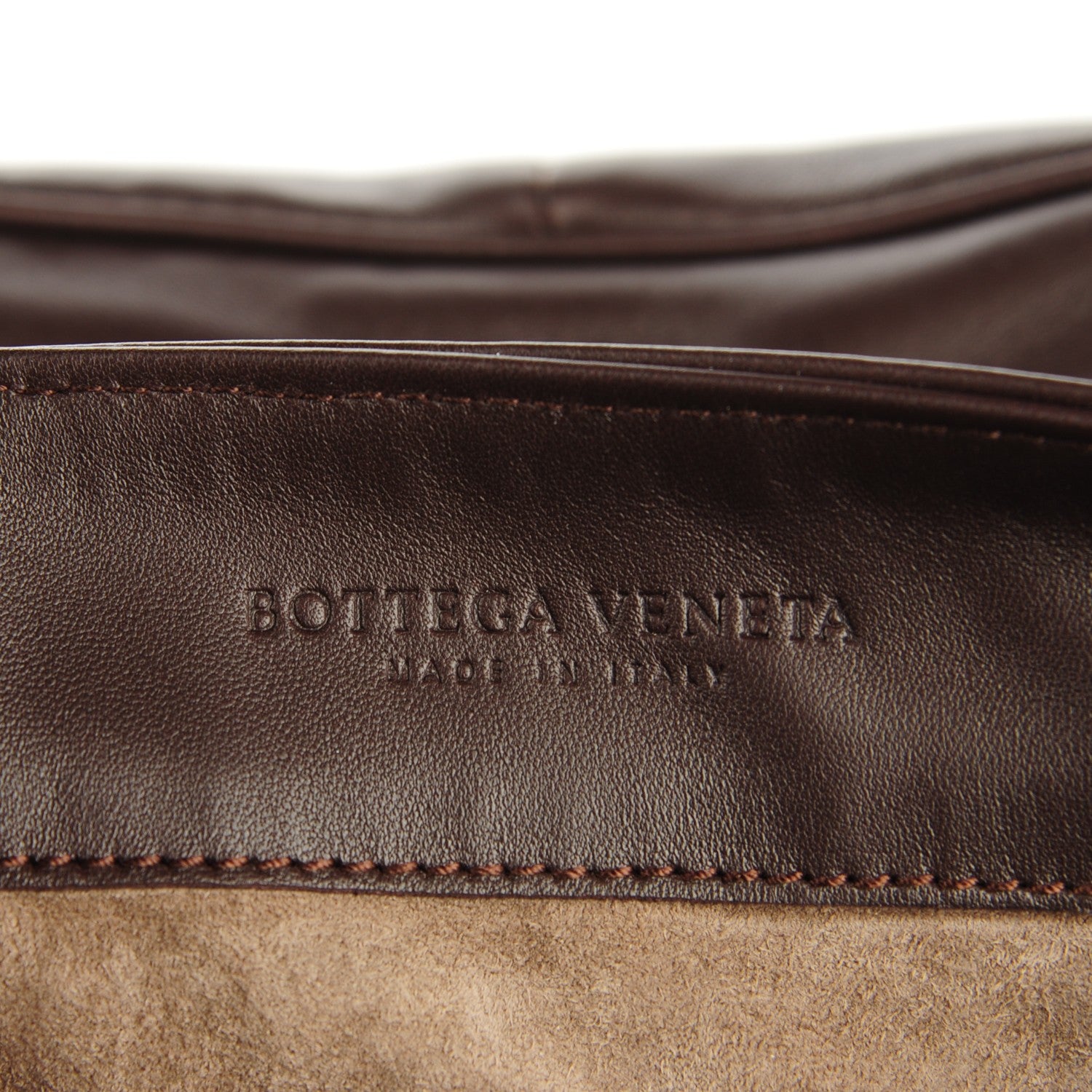 Bottega Veneta Nappa Intrecciato Messenger Bag Ebano 6 of 8